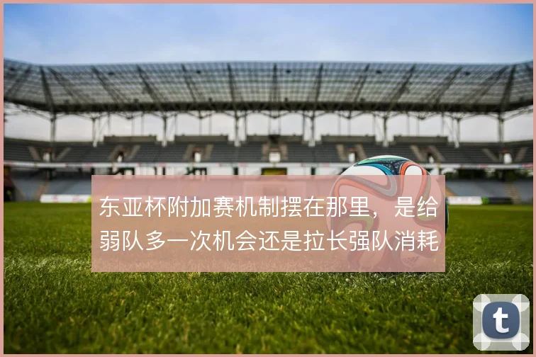 东亚杯附加赛机制摆在那里,是给弱队多一次机会还是拉长强队消耗